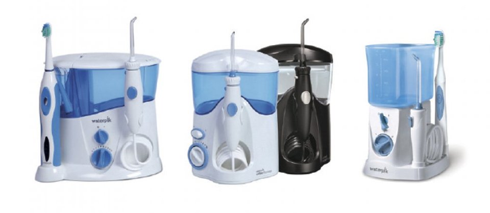 Irrigadores bucales: Variedad de dispositivos